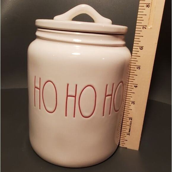 Rae Dunn Ho Ho Ho Canister NWOT - Picture 7 of 8